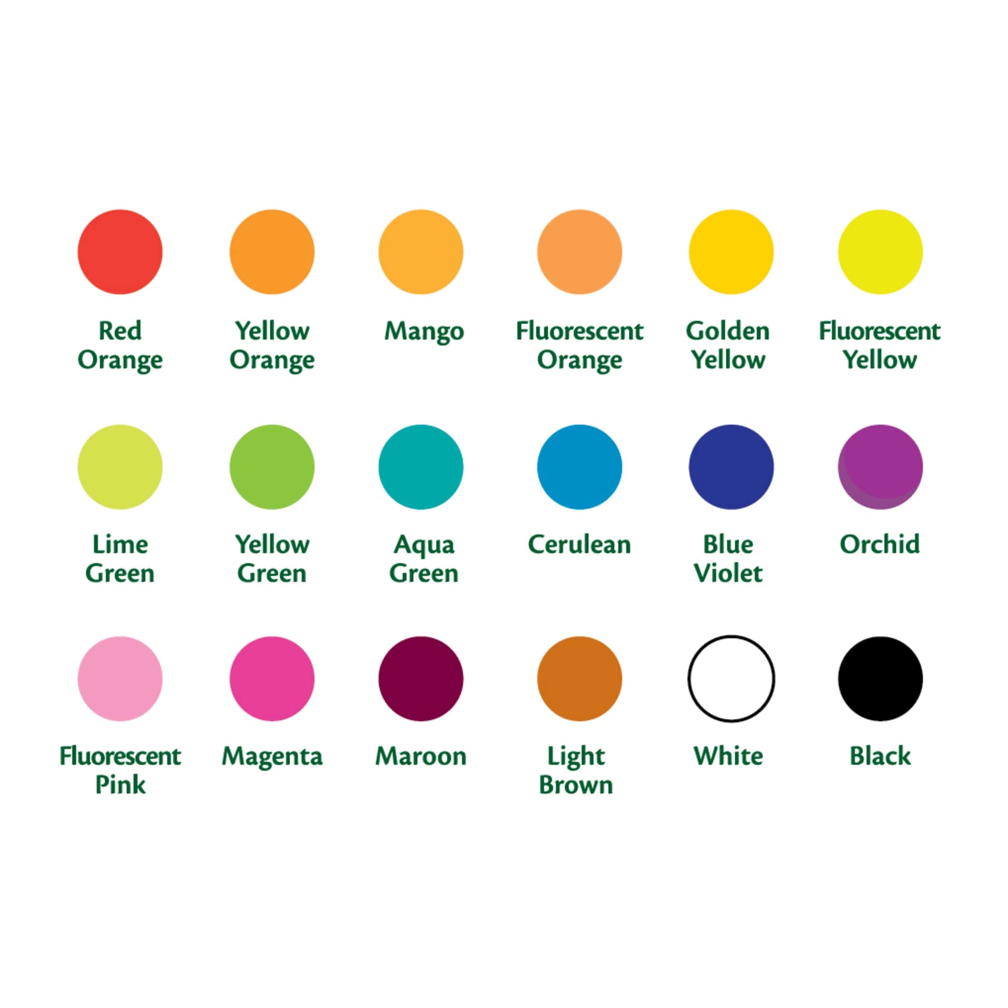 Crayola Twistables protected color core keeps tips safe when not in use.