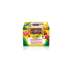 Crayola Ultimate Crayon Caddy with Lid and Sharpener, portable storage for on-the-go coloring.
