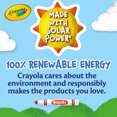 Vibrant Crayola blue enhances posters, notebooks, and crafts.