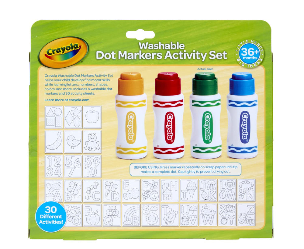 Crayola Washable Dot Markers—perfect gift for toddlers.