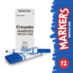 Crayola washable markers wipe clean from skin and walls.