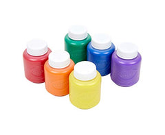 Crayola Washable Paint green bottle lets kids experiment with blends safely