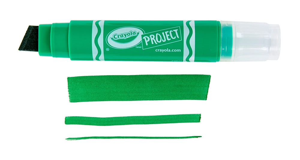 Crayola XL Poster Markers used on a poster board for large display
