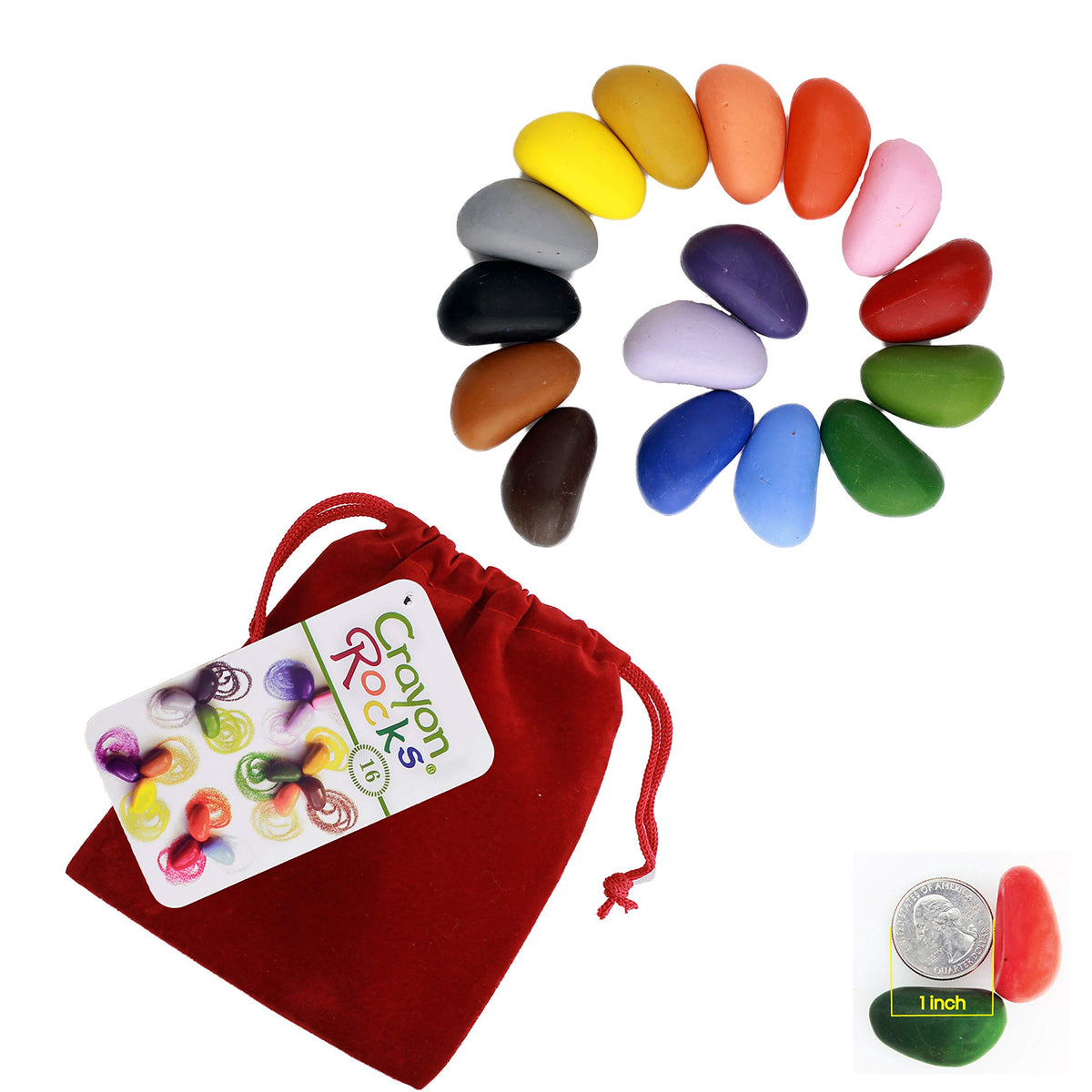 Crayon Rocks 16-color palette for vibrant art experiences.
