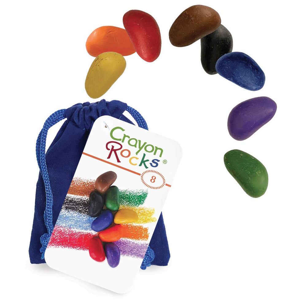 Crayon Rocks non-toxic soy wax composition emphasizes safety