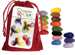 Crayon Rocks tripod grip design shown for better hand control.