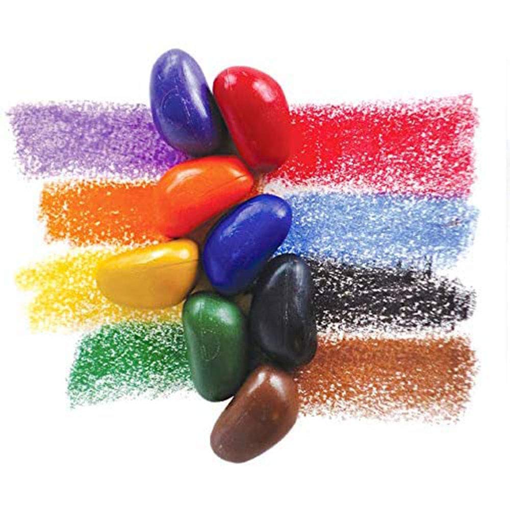 Crayon Rocks tripod grip illustration highlighting ergonomic design for small hands