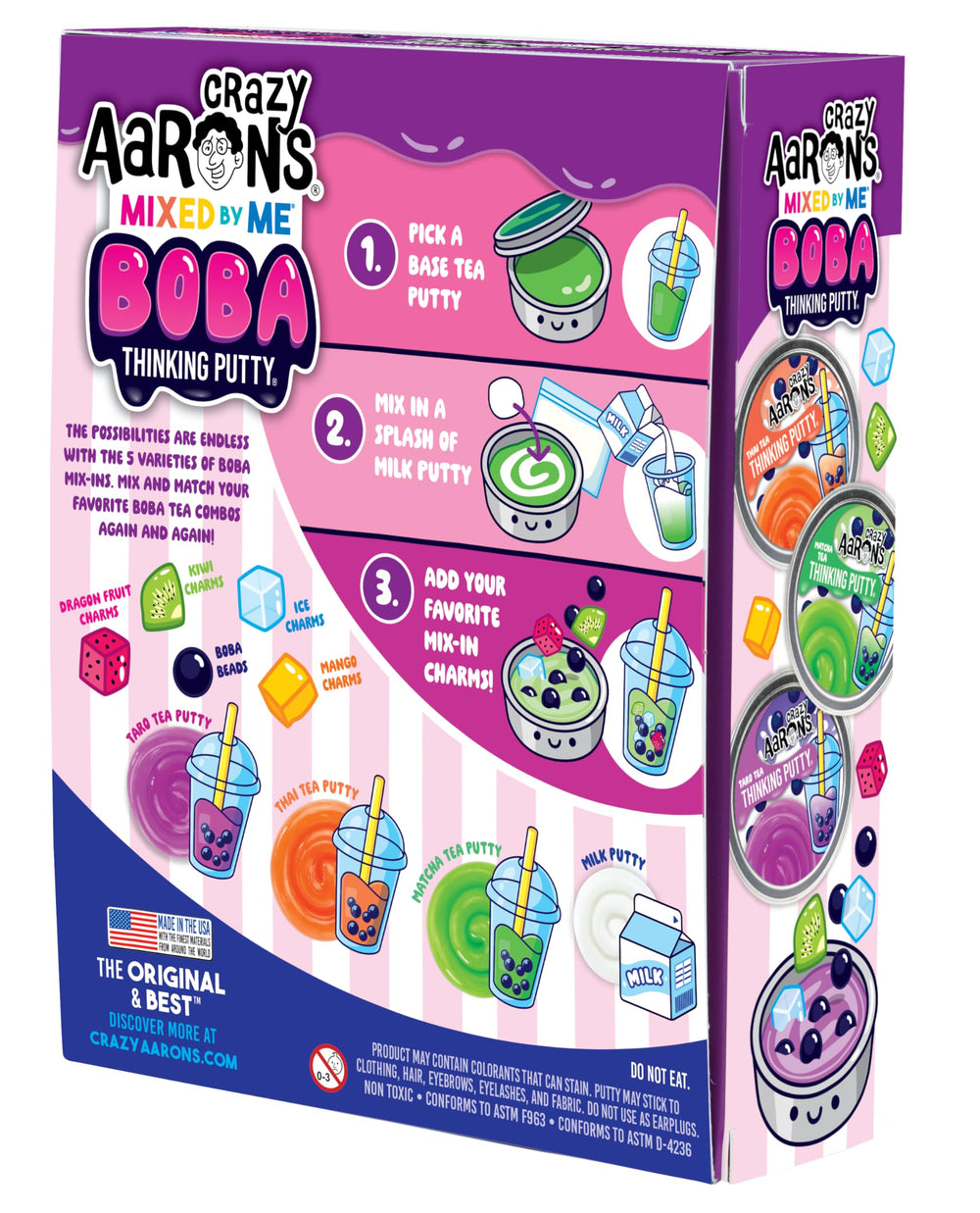 Crazy Aaron's Made in USA seal on the kit packaging