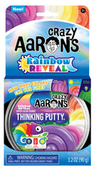 Crazy Aaron's Rainbow Reveal Putty shifts through seven colors with color-change effects