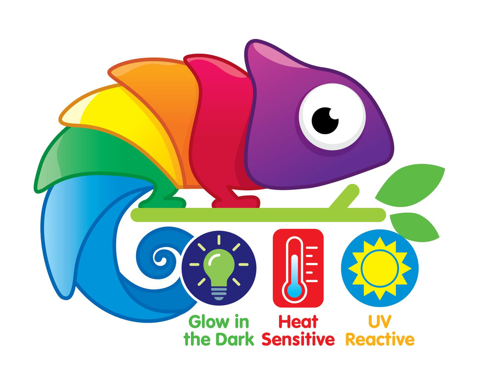 Crazy Aaron's Rainbow Reveal Putty glows in the dark for ambient play