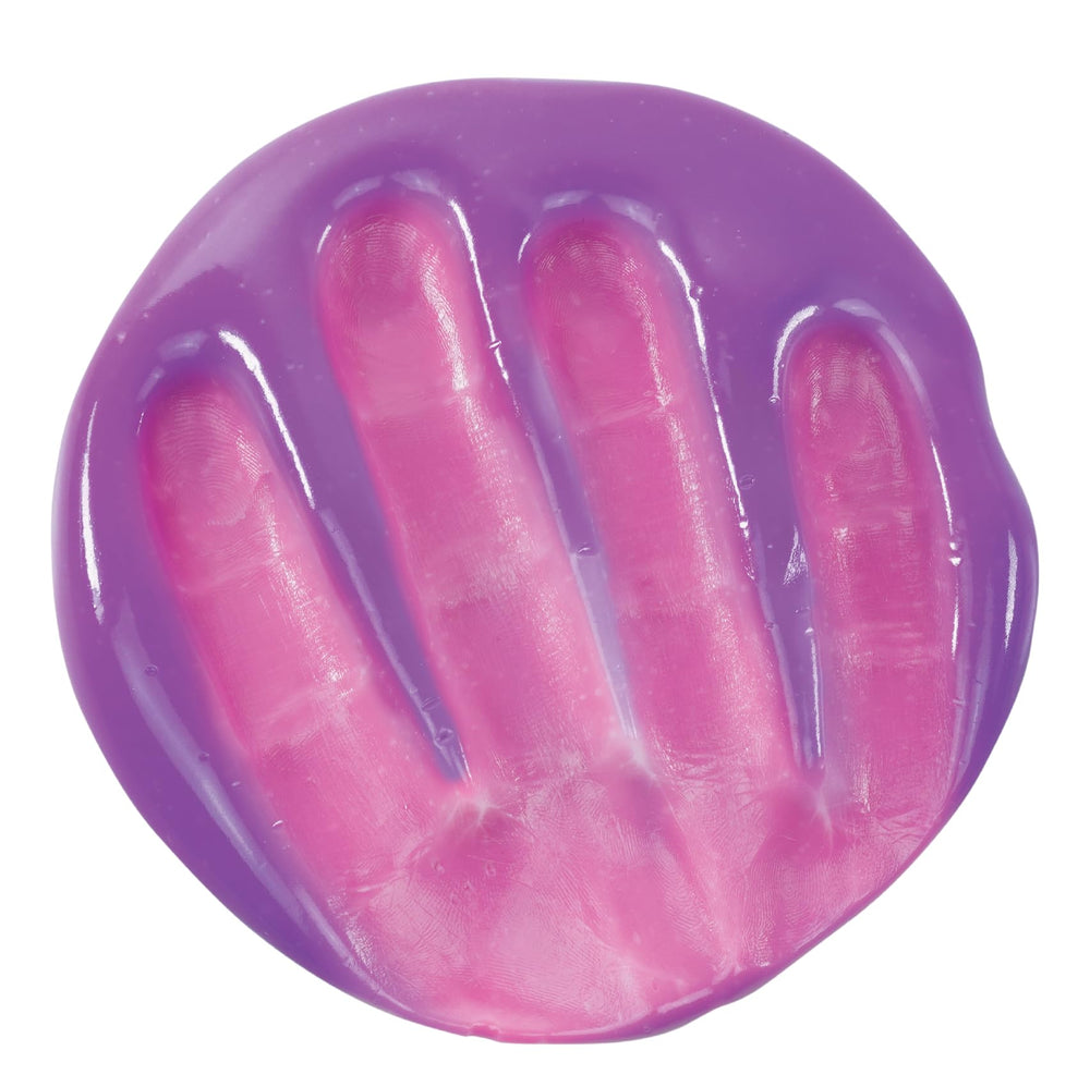 Crazy Aaron's Rainbow Reveal Putty stretches, bounces, pops, and sculptss