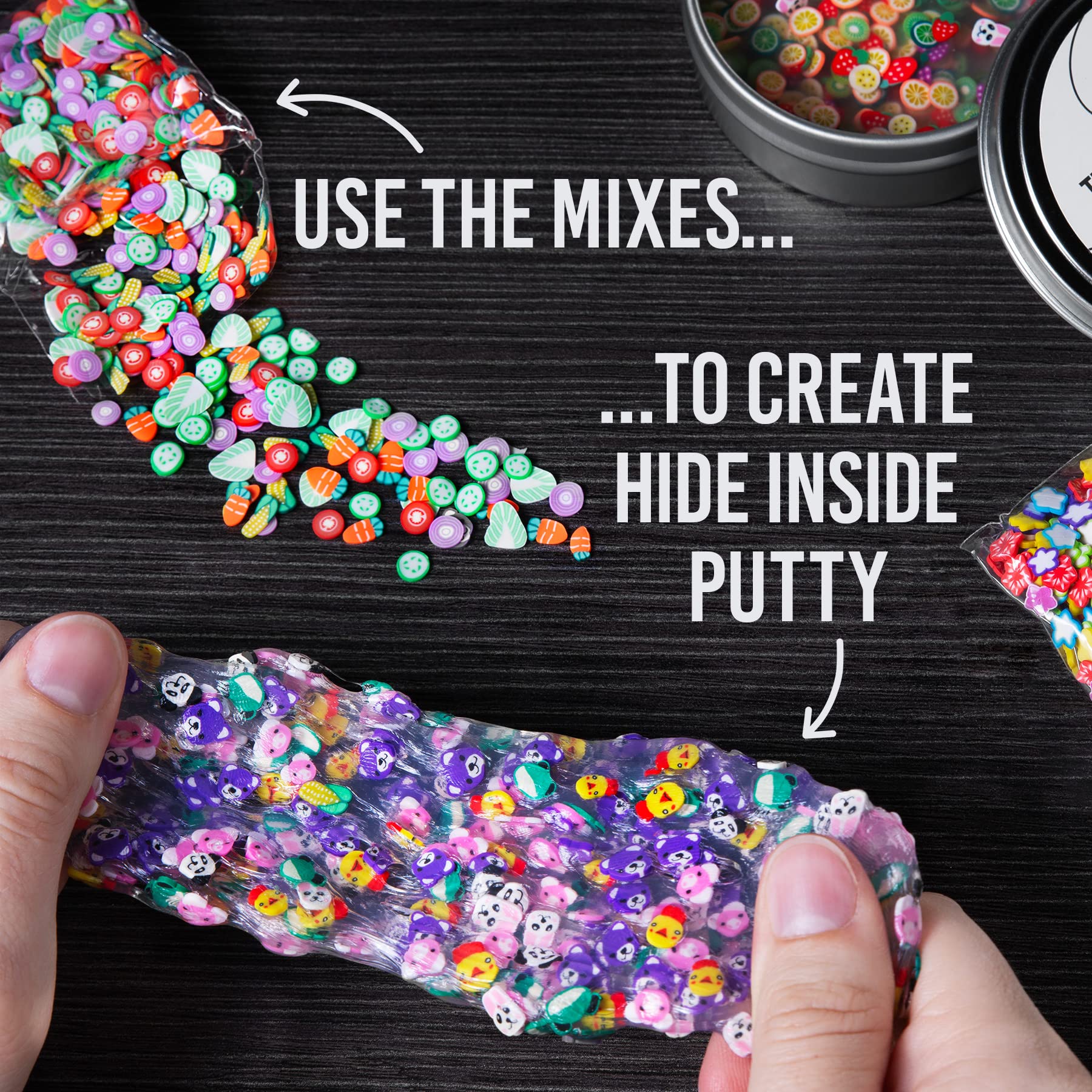 Crazy Aaron's mix-in pieces 10g expand endless combo possibilities.