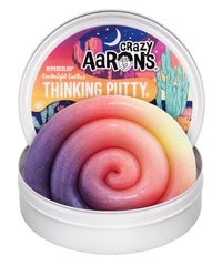 Crazy Aaron's Goodnight Cactus tin close-up showing color-changing sensory play