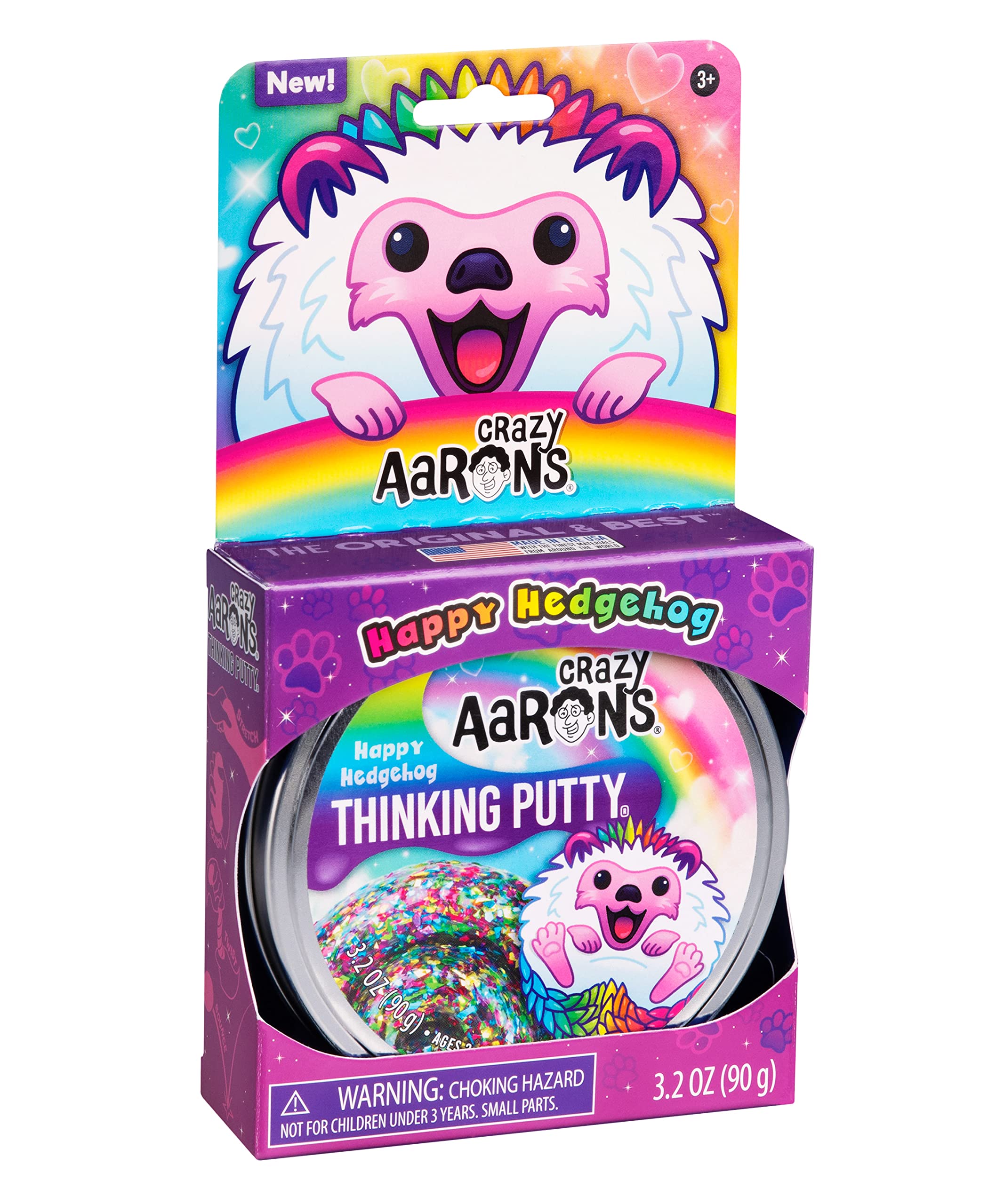 Crazy Aaron's Happy Hedgehog never dries out, enabling longer creative sessions.