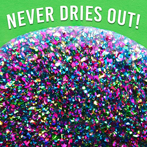 Thinking Putty Happy Hedgehog's rainbow glitter adds visual appeal during sculpting sessions.