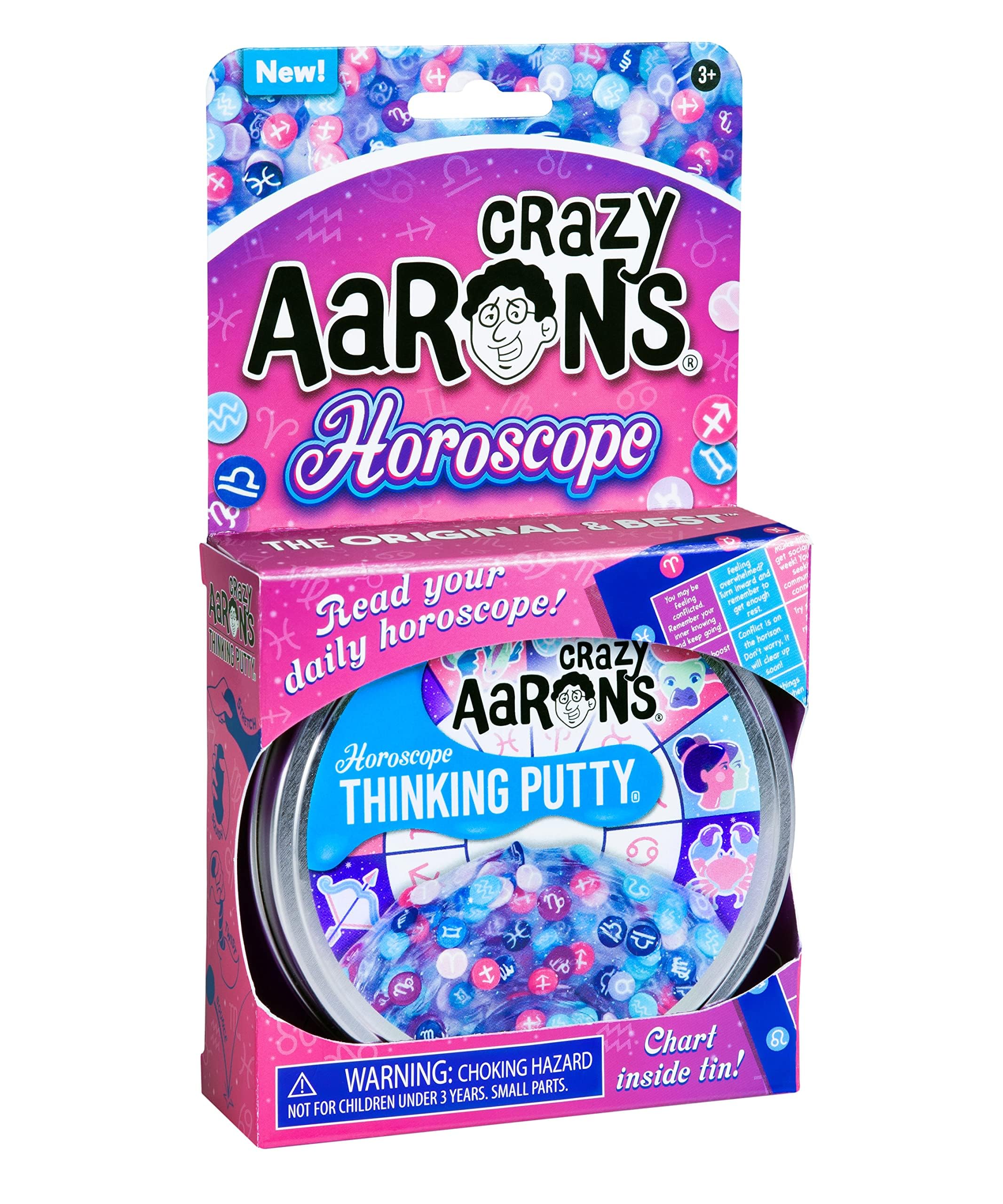 Crazy Aaron's Horoscope Putty inspires endless creative play.