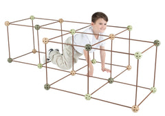 Crazy Forts Camo colorful playset inspires collaborative, hands-on learning through design challenges.