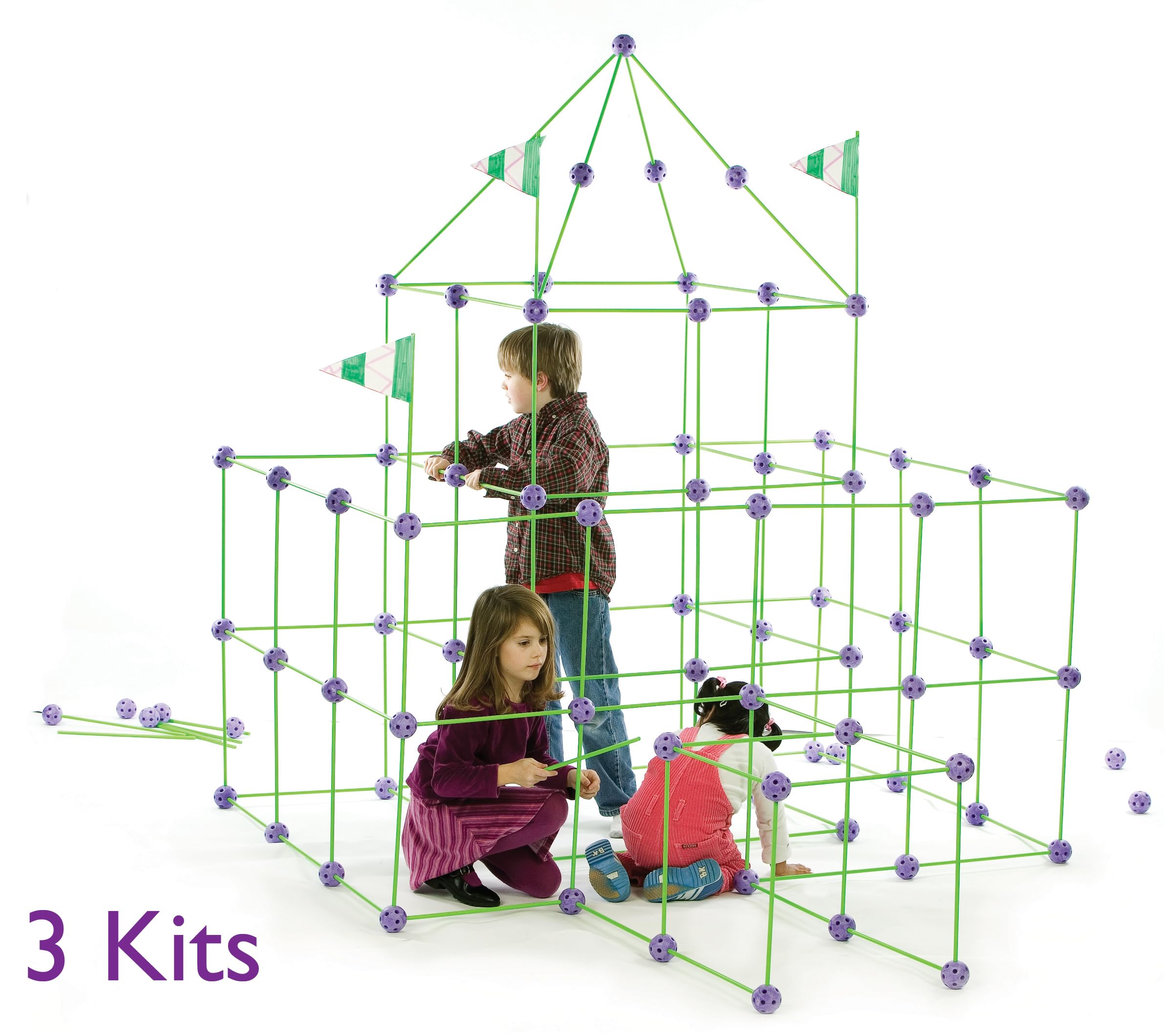 Crazy Forts pirate ship build illustrating imaginative play and teamwork.