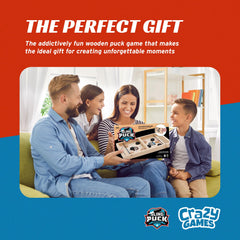 Crazy Games family-night-hockey-action image inviting cozy gatherings with fast, friendly puck play