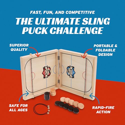 Crazy Games foldable board design enables easy storage after play.
