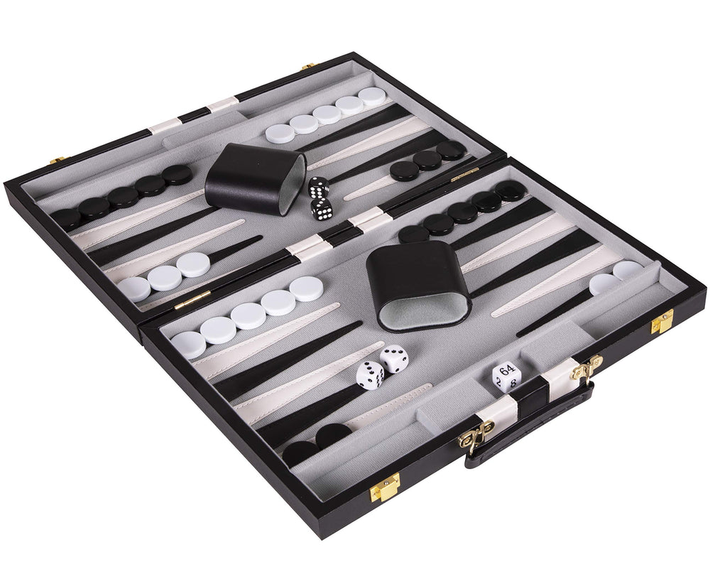 Crazy Games leatherette case interior with soft lining and organized storage