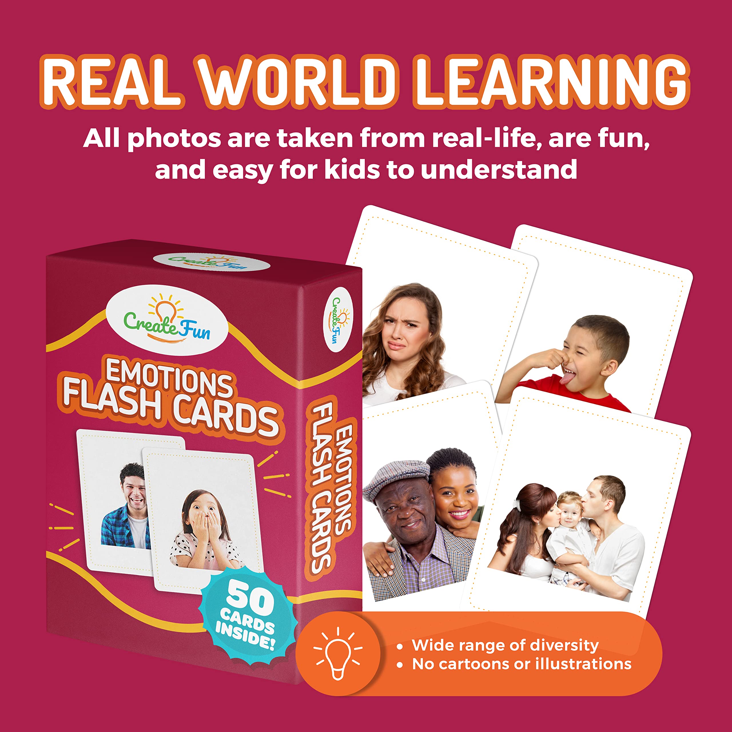 CreateFun tired emotion card for energy level awareness activities.