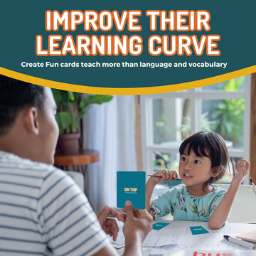 CreateFun cognitive skills flashcards, showcasing memory recall and reasoning practice