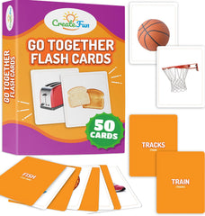 CreateFun Go Together flashcards cover for engaging collaborative learning and conversation.