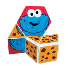 CreateOn Cookie Monster magnetic playset in action for imaginative building.