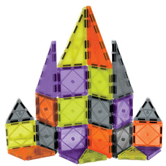 CreateOn Crayola Halloween mini PIP-Tiles castle build to inspire imaginative play