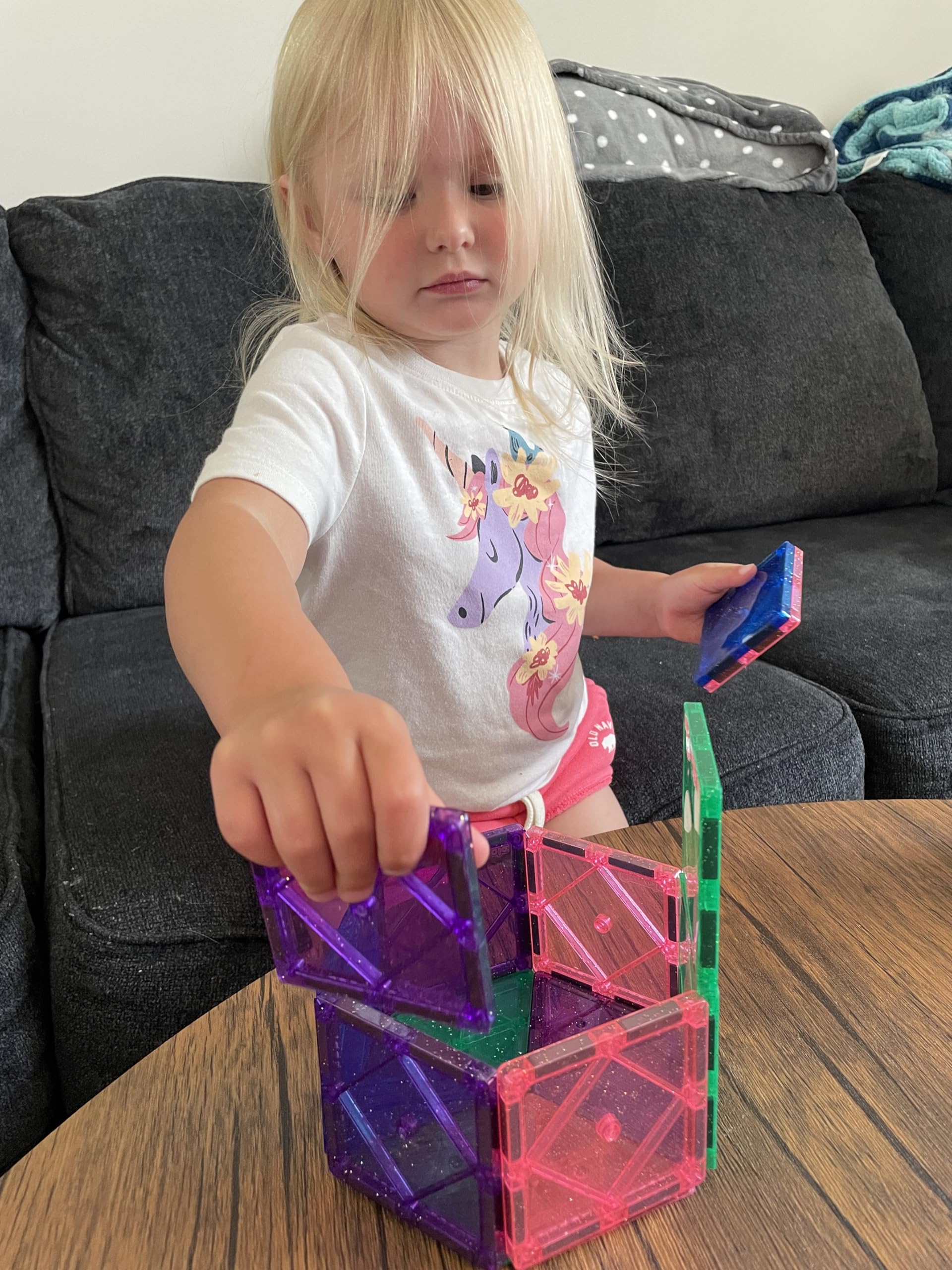 CreateOn Crayola Magnetic Tiles glitter blocks boost classroom sensory play