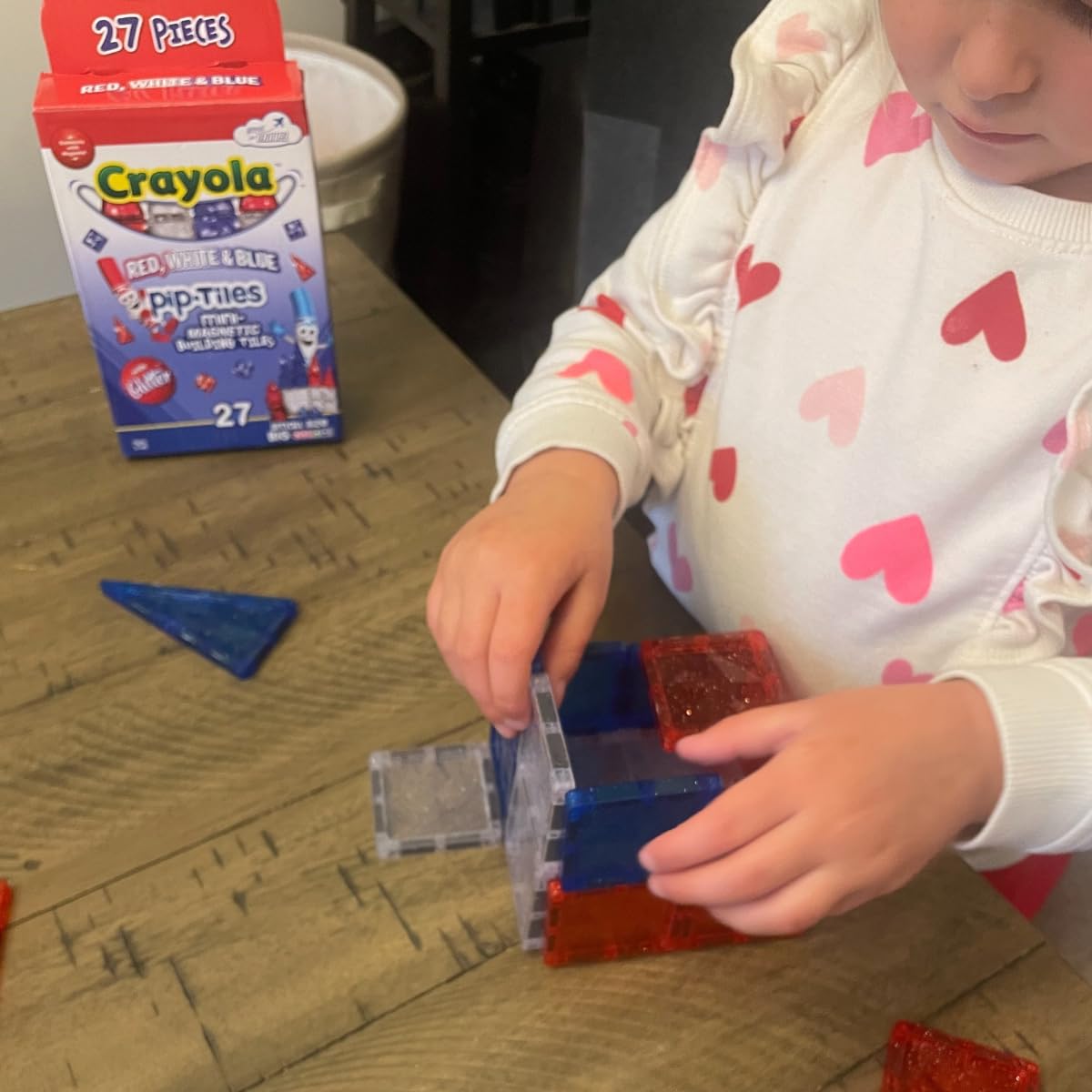CreateOn Crayola glitter PIP tiles offer durable, kid-friendly construction for STEM exploration.