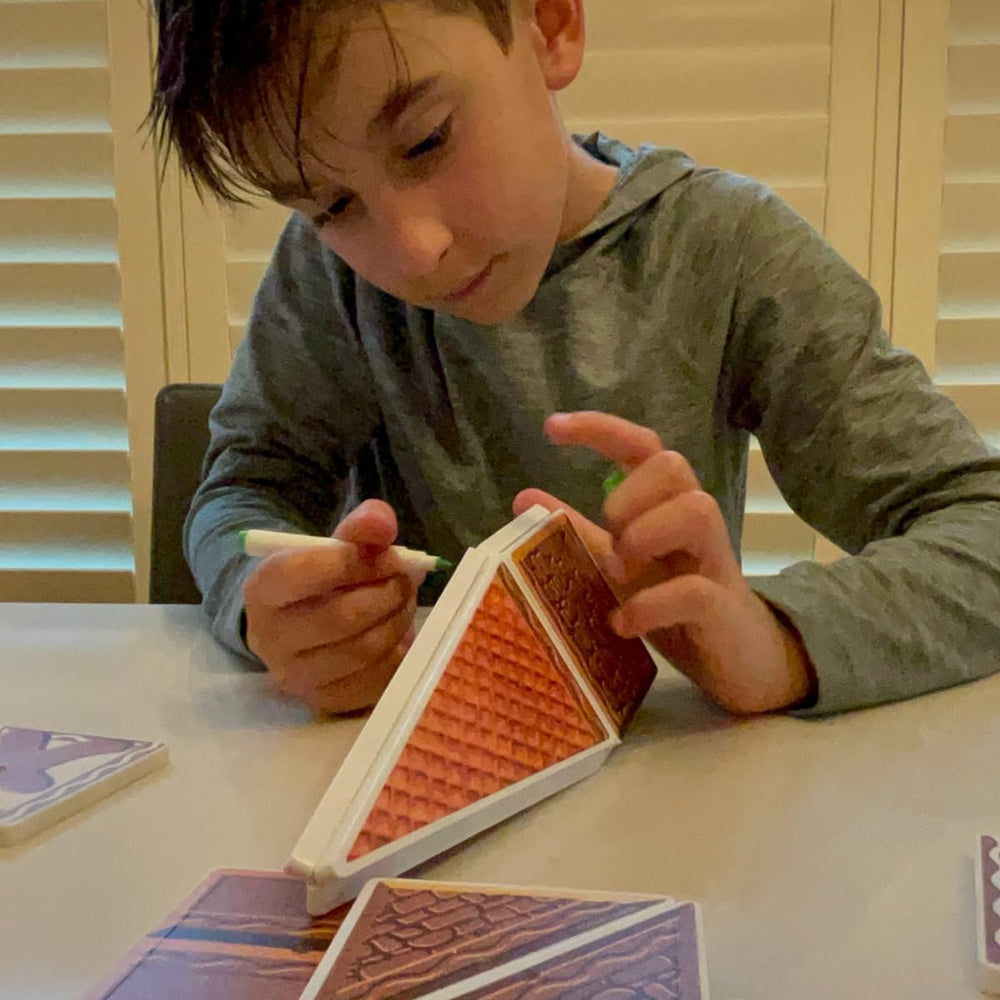 Durable, easy-clean tiles from CreateOn withstand repeated holiday play sessions.