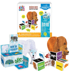 CreateOn Eric Carle Brown Bear tiles for imaginative play and early geometry.