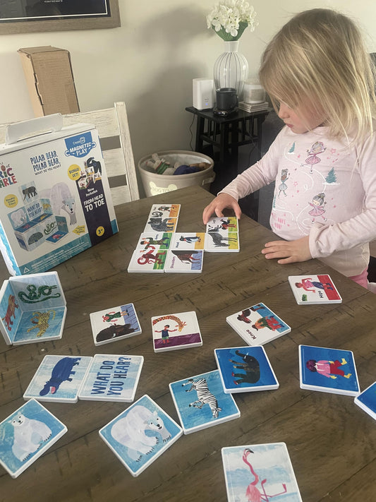 CreateOn Eric Carle head-to-toe tile for engaging storytelling