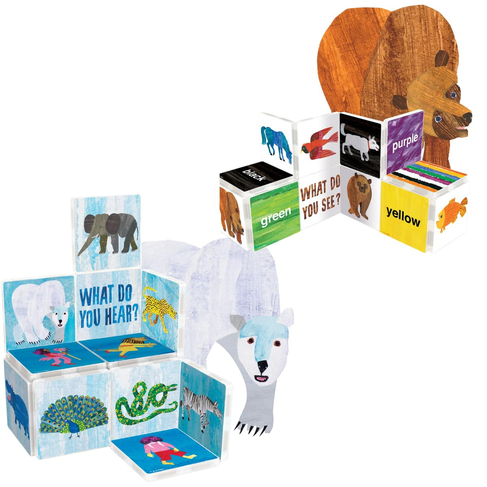 CreateOn Eric Carle Polar Bear tiles support storytelling and spatial awareness.