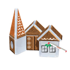 CreateOn Gingerbread House tiles support hands-on learning with pattern and shape exploration.