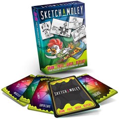 Createures SketchaMoley card prompts boost quick, playful group drawing ideas