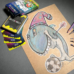 Createures SketchaMoley solo sketch challenge motivates daily creative practice