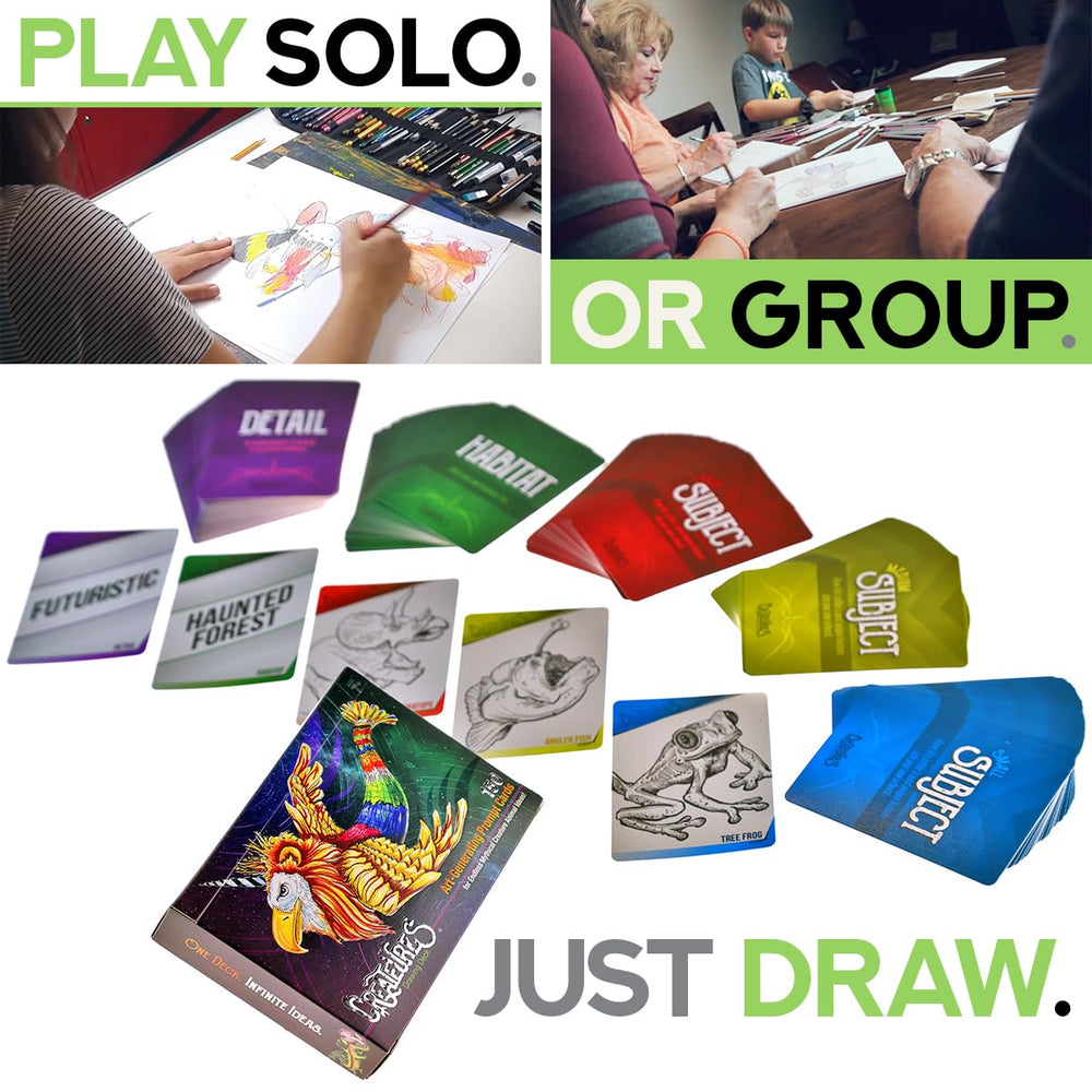Createures sketchbook warm-up prompts build daily drawing habit