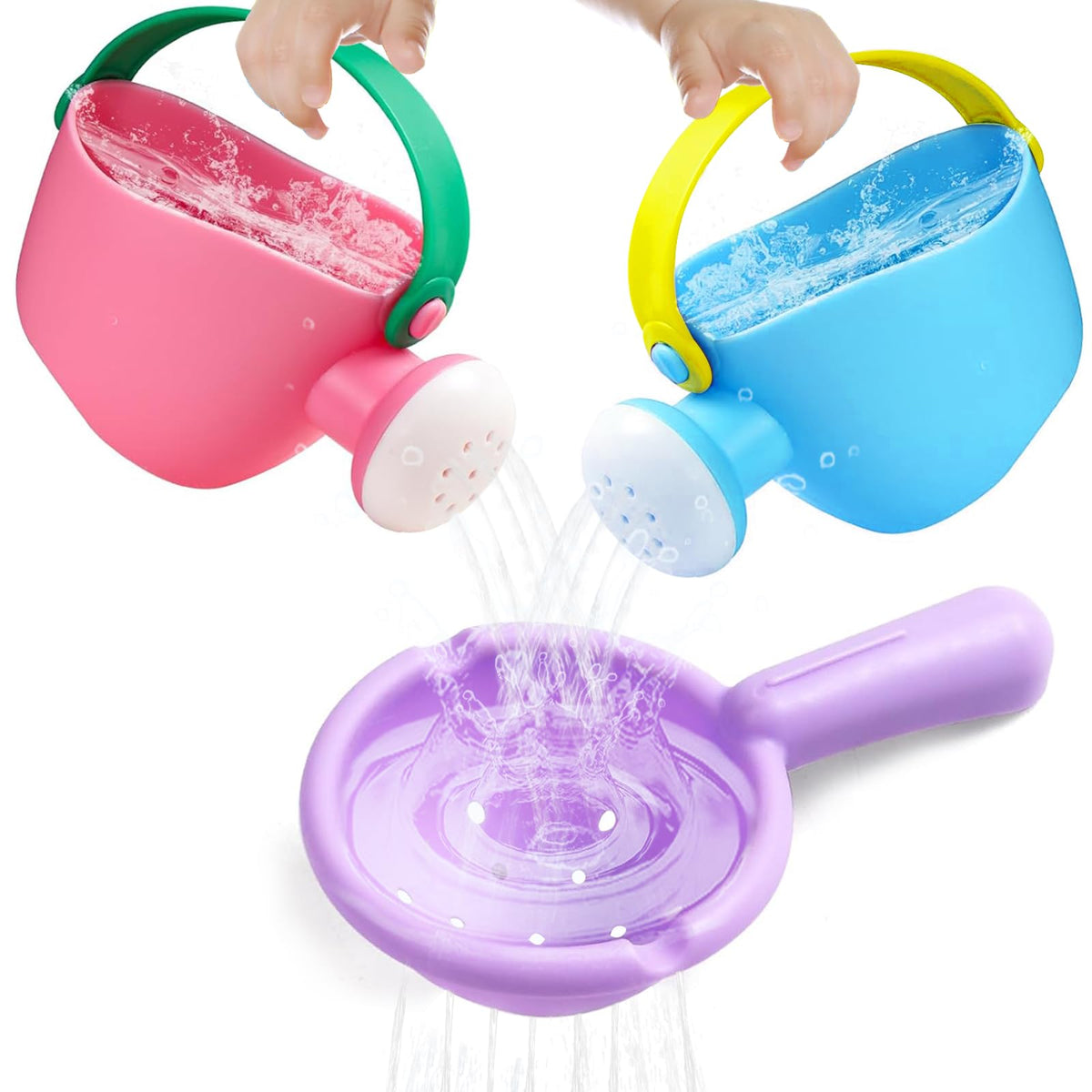 CreateView soft spoon bath toy for safe grip during bath time.