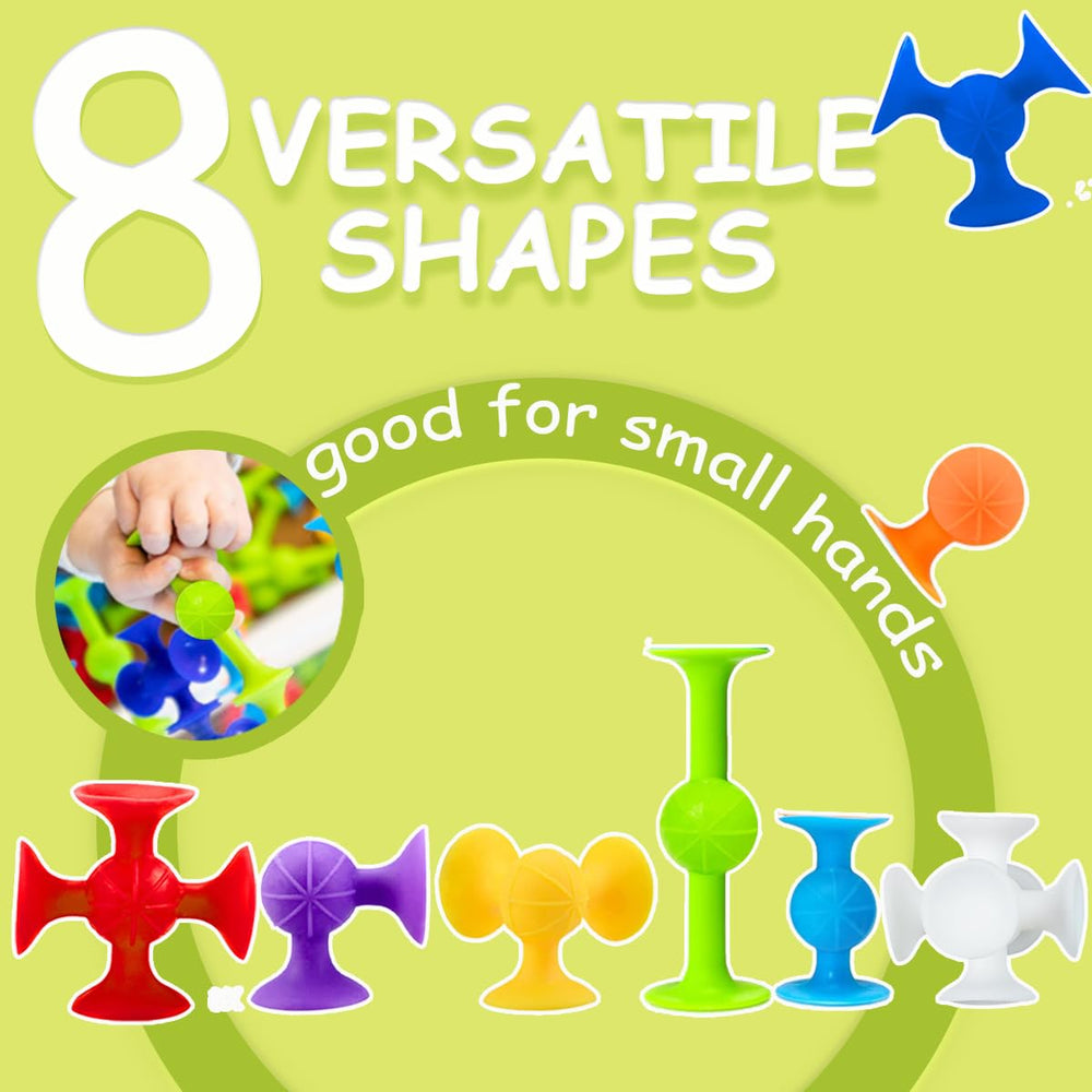 CreateView soft silicone bath toys in vibrant colors for safe, gentle play.
