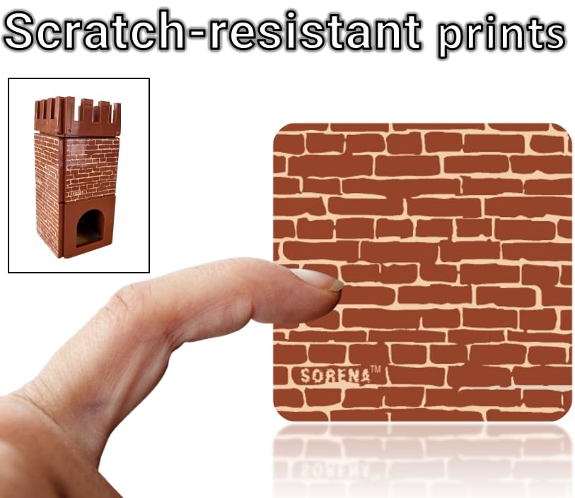 Creatiles colorful magnetic tiles pieces enhance color recognition and visual planning.
