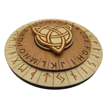 Creative Escape Rooms wooden texture image, conveying tactile authenticity for detective or spy kits.