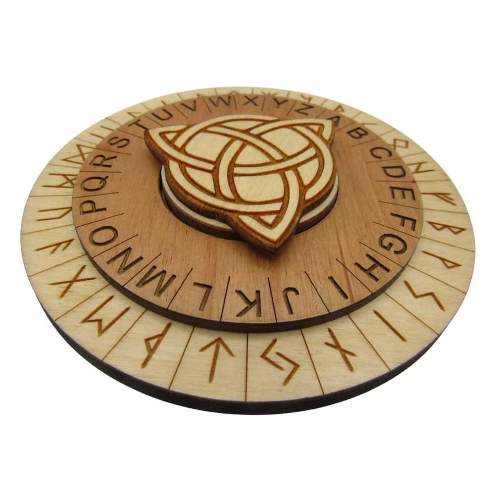 Creative Escape Rooms wooden texture image, conveying tactile authenticity for detective or spy kits.