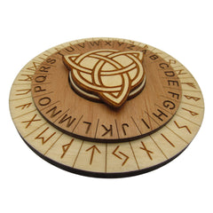 Creative Escape Rooms wooden texture image, conveying tactile authenticity for detective or spy kits.