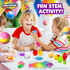 Creative Kids Magic Bouncy Balls drying container helps shape retention.