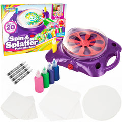 Creative Kids Spin Art Machine Kit for vibrant, mess-ready art creation.