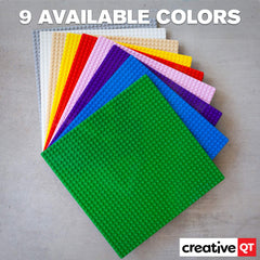 Creative QT buildable city baseplates blue pack for scalable play setups.