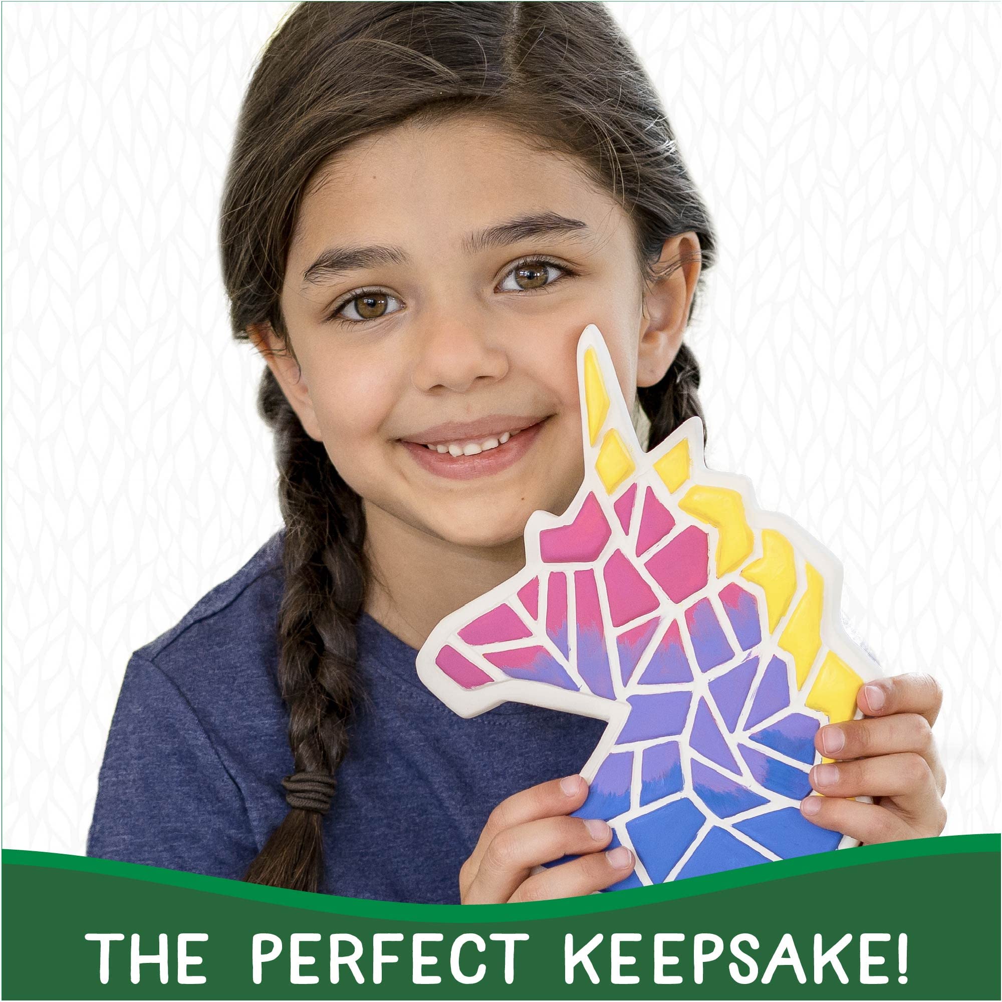 Creative Roots paintbrush for unicorn stone enables precise detailing
